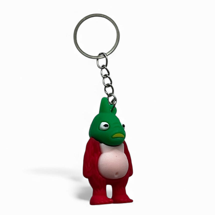 Galinha Pintadinha Mutante Keyring