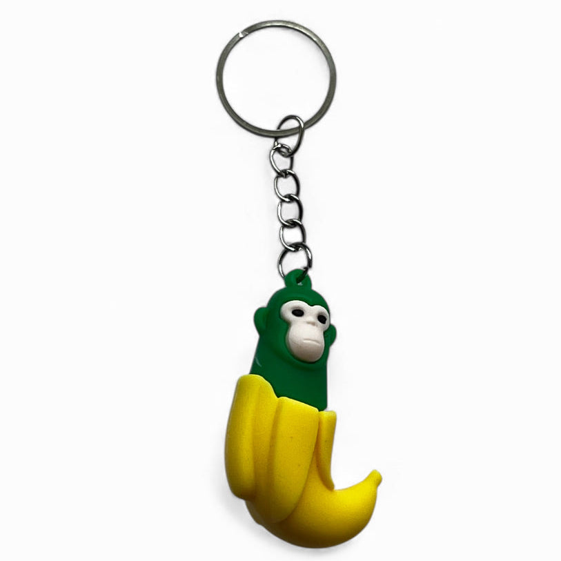 Chimpanzini Bananini Key Ring