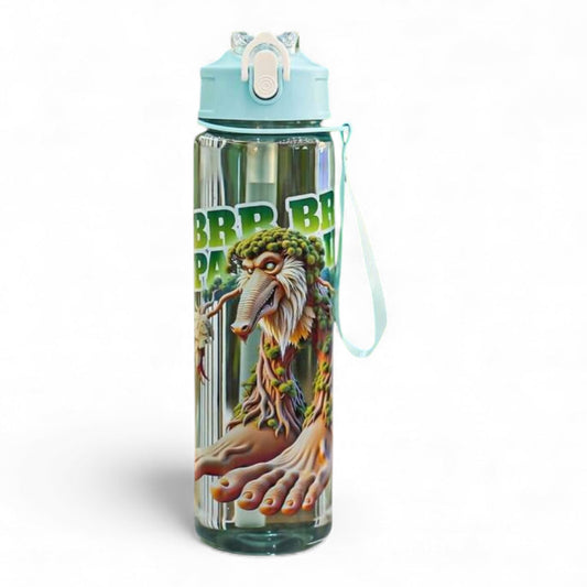 Br Br Patapim – Clear 700ml Italian Brainrot Water Bottle