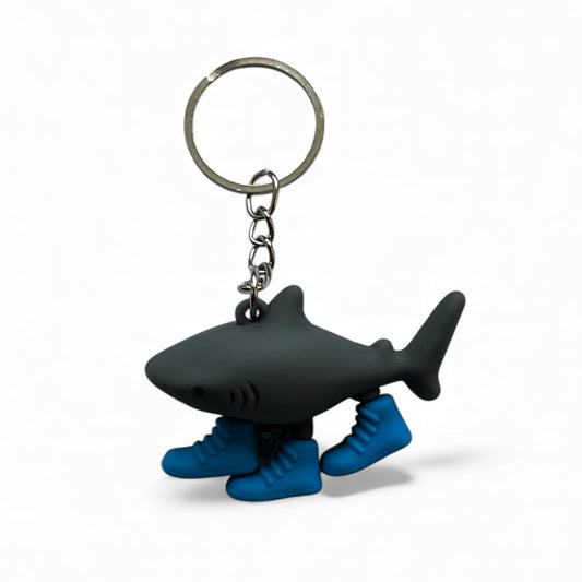 Italian Brainrot Keyring Shark With Shoes