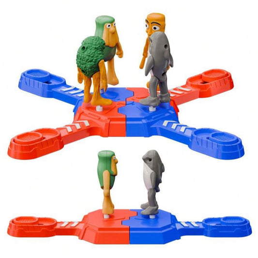Italian Brainrot 4-Player Battle Arena Game – Tabletop Figure Fight Set