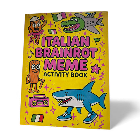 Italian Brainrot Meme Activity Adventure Book